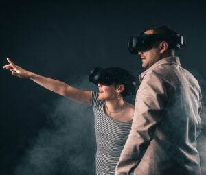 VR escape rooms player photo